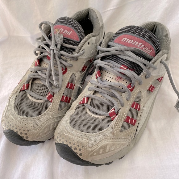 Columbia Montrail Gray with burgundy accent - Picture 1 of 5